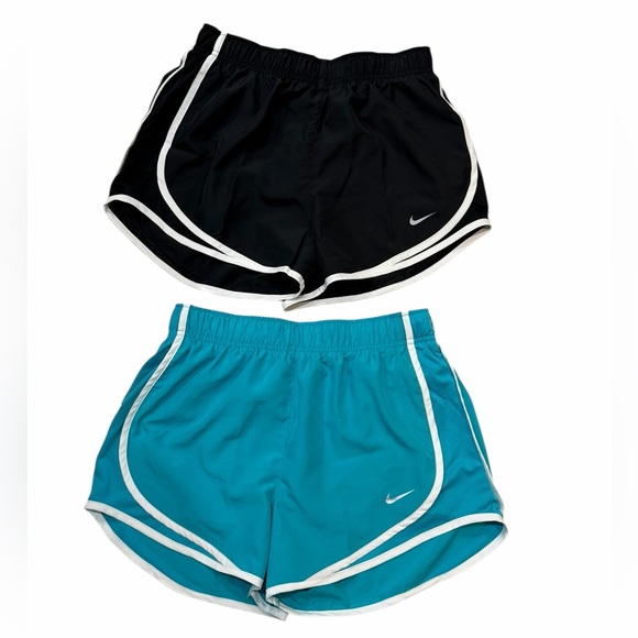 Nike Pants - NIKE Dri-Fit RUNNING TRAINING SHORTS BUNDLE Size Small Black Blue NWT Women’s